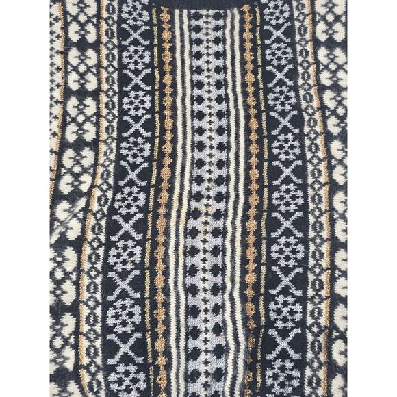 Vintage Kitty Hawk by Vivian Wang Sweater M Angora Metallic Norway Style Knit - Picture 2 of 4